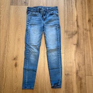 American Eagle Outfitters Blue Skinny Jeans